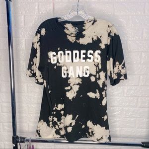 5/$25 Fashion Nova Oversized Bleach Dye Tee